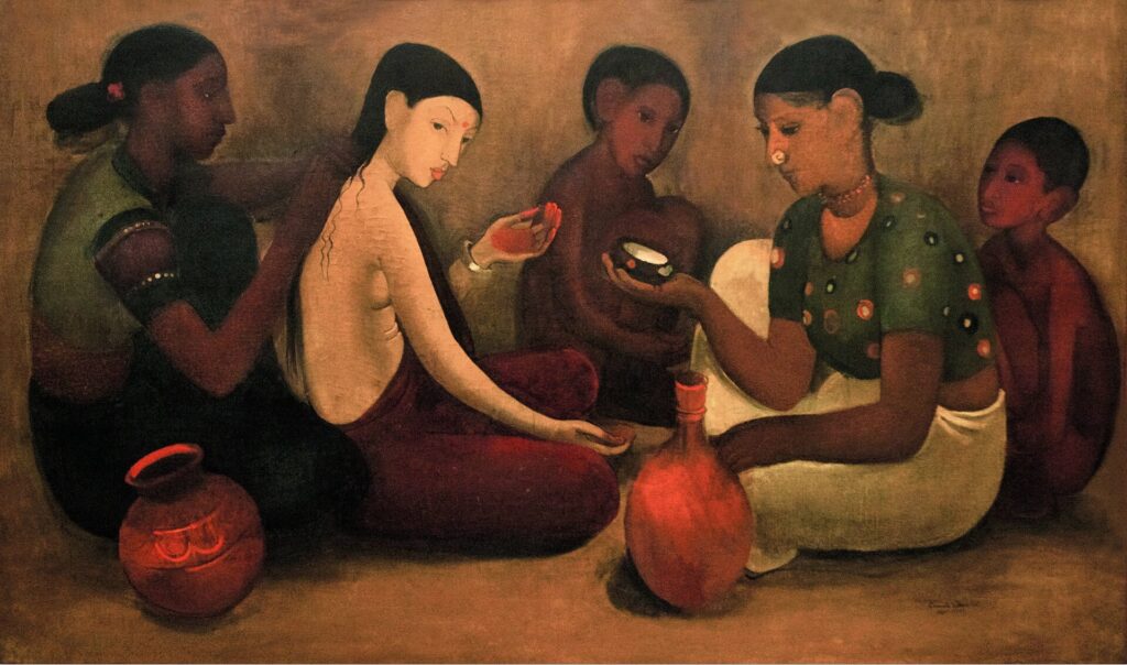 Bride’s Toilet by Amrita Sher-Gil