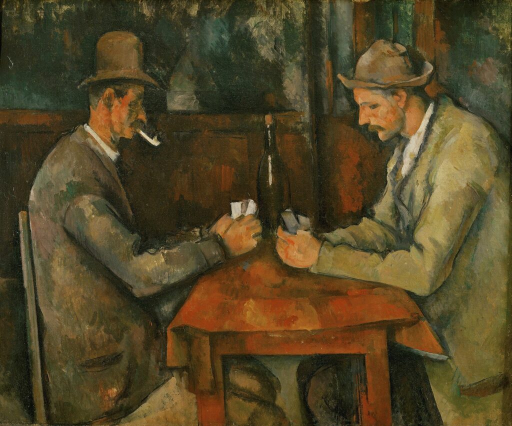 The Card Players by Paul Cézanne
