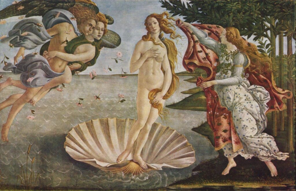The Birth of Venus by Sandro Botticelli