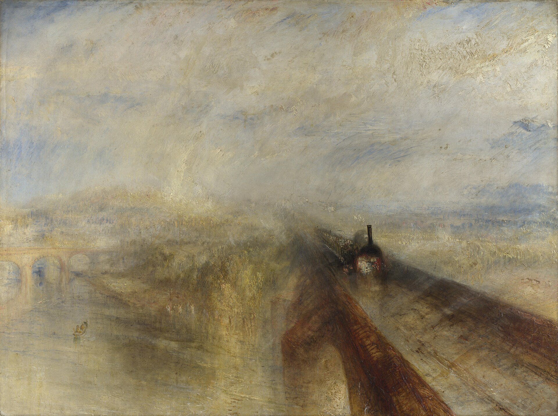 Rain, Steam and Speed by J. M. W. Turner