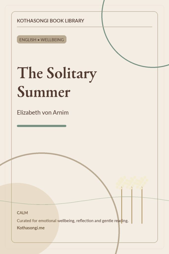The Solitary Summer